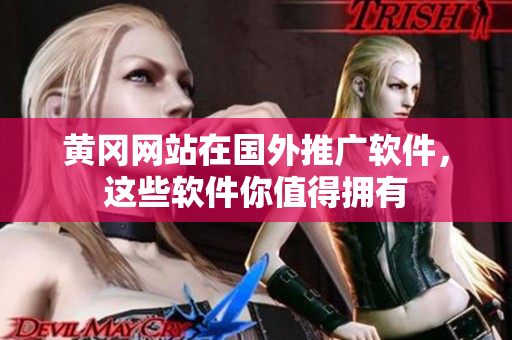 黃岡網(wǎng)站在國(guó)外推廣軟件，這些軟件你值得擁有