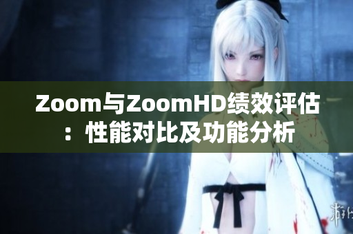 Zoom與ZoomHD績效評估：性能對比及功能分析