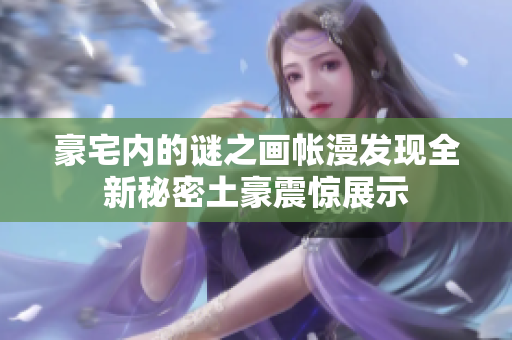 豪宅內(nèi)的謎之畫帳漫發(fā)現(xiàn)全新秘密土豪震驚展示