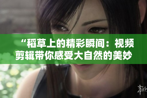 “稻草上的精彩瞬間：視頻剪輯帶你感受大自然的美妙”