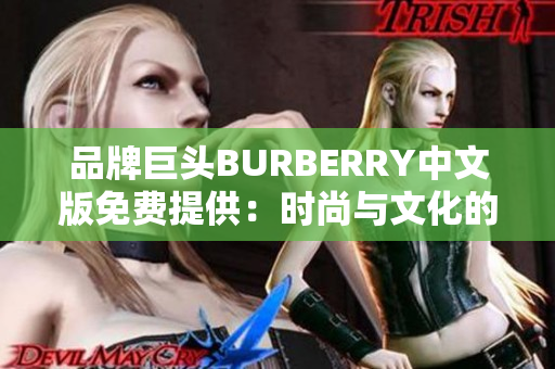 品牌巨頭BURBERRY中文版免費(fèi)提供：時(shí)尚與文化的完美交融