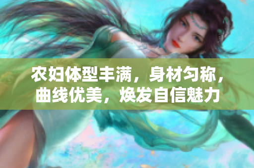 農(nóng)婦體型豐滿，身材勻稱，曲線優(yōu)美，煥發(fā)自信魅力