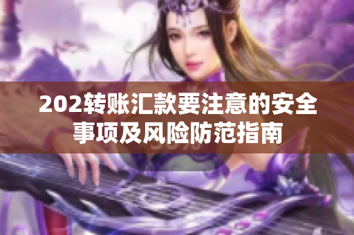 202轉(zhuǎn)賬匯款要注意的安全事項及風(fēng)險防范指南