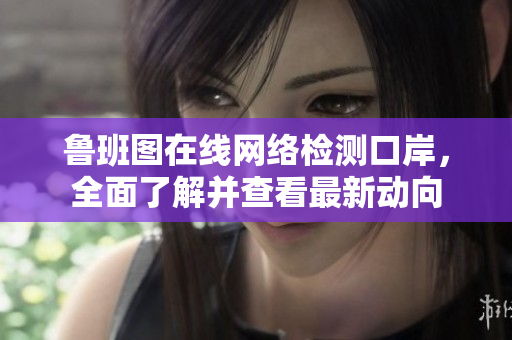 魯班圖在線網(wǎng)絡(luò)檢測(cè)口岸，全面了解并查看最新動(dòng)向
