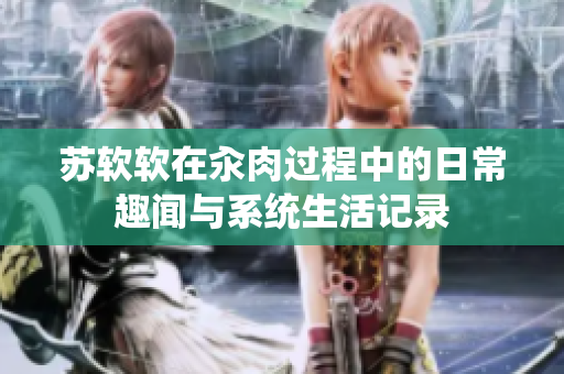 蘇軟軟在汆肉過程中的日常趣聞與系統(tǒng)生活記錄