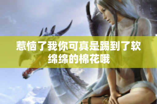 惹惱了我你可真是踢到了軟綿綿的棉花哦