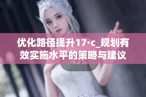 優(yōu)化路徑提升17·c_規(guī)劃有效實(shí)施水平的策略與建議