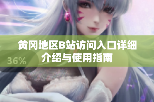 黃岡地區(qū)B站訪問入口詳細(xì)介紹與使用指南